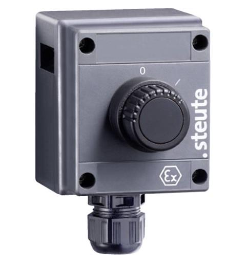 Ex Command device Ex BF 80 1 WS I-0-II IP66 (1NO/1NO) II 2G Ex edqm //